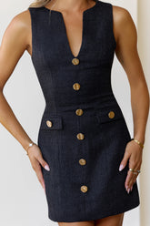 Boss Energy Tailored Mini Dress Black